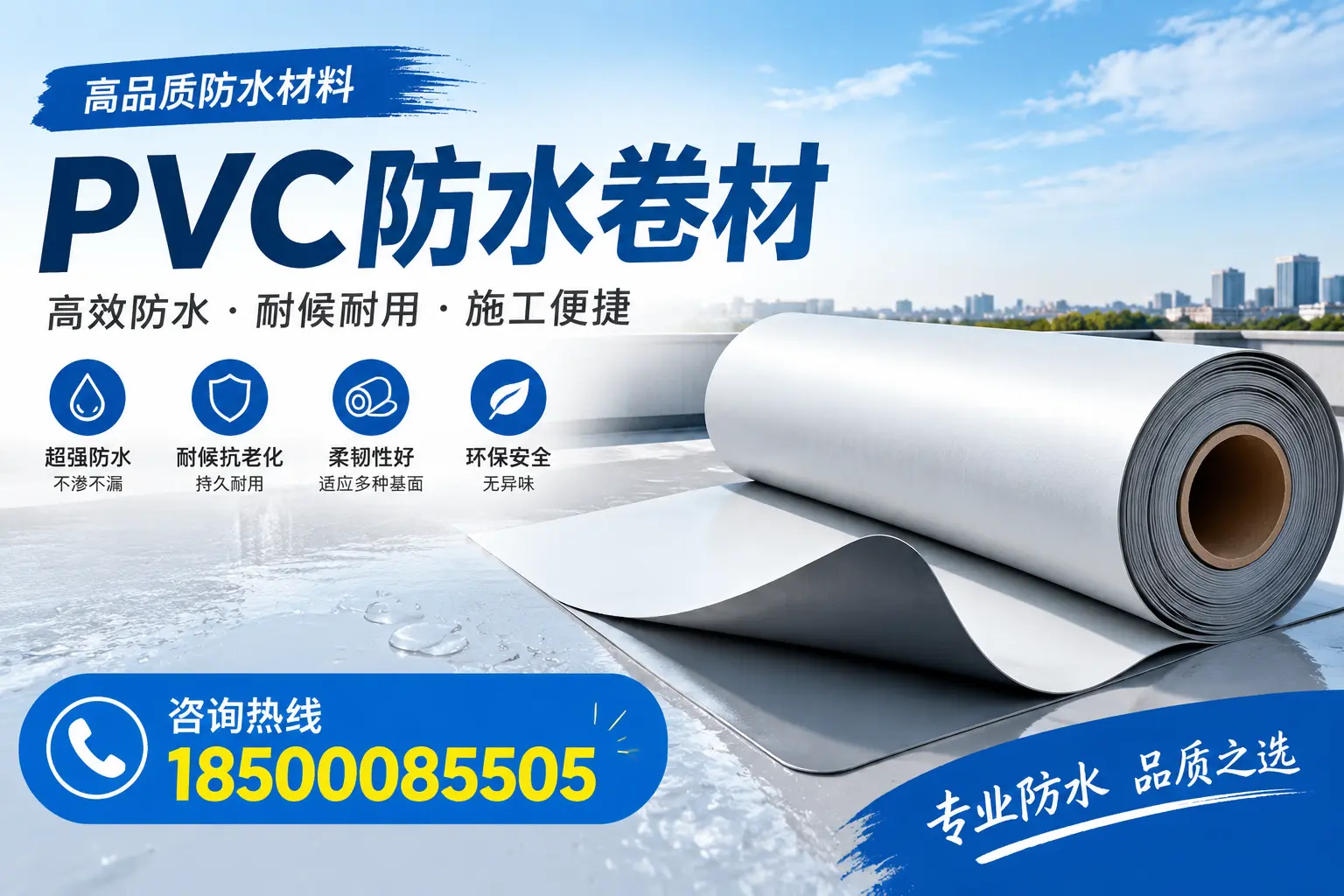 如何在阳泉选择合适的pvc防水卷材