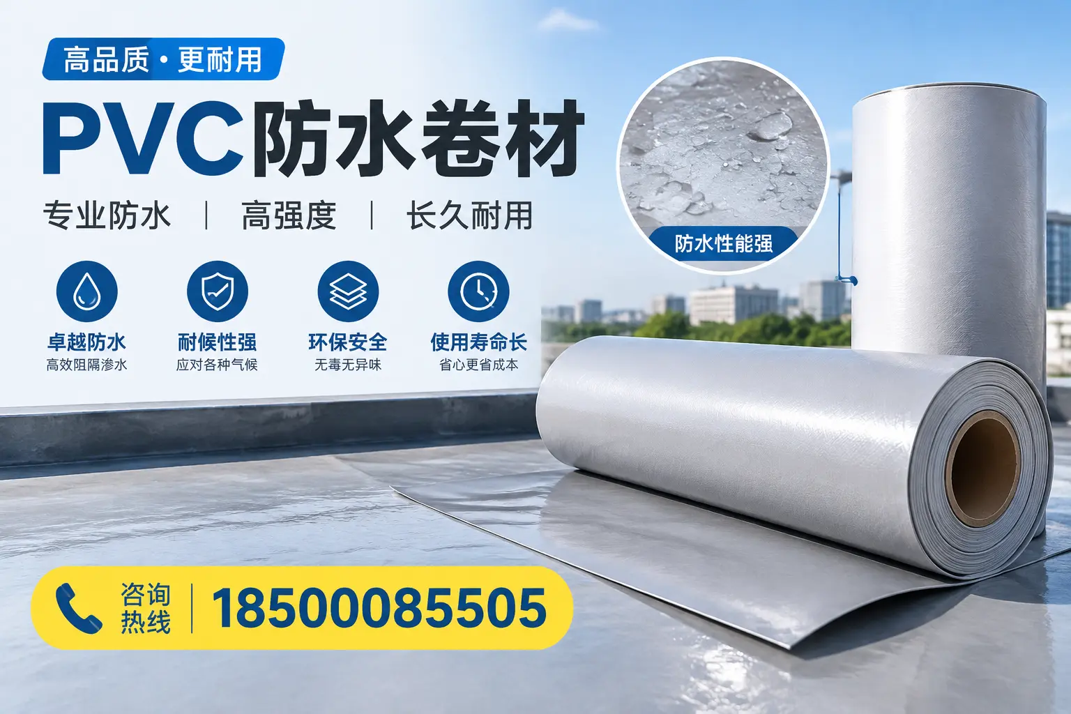 PVC防水卷材的安装方法与注意事项，阳泉用户必看