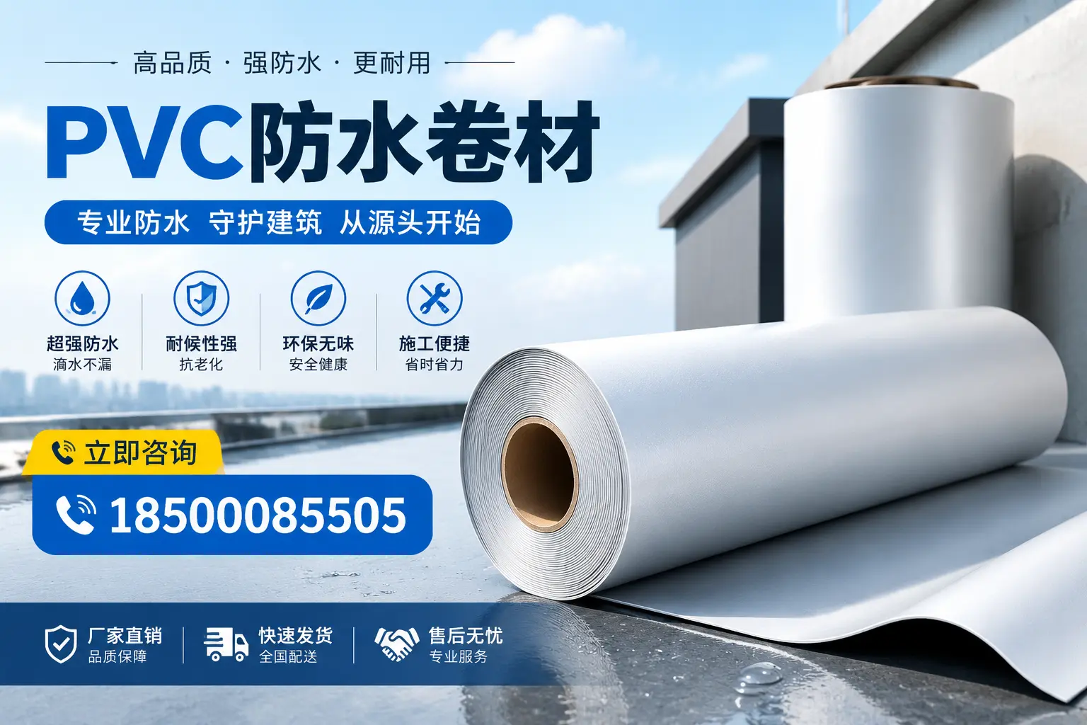 如何评估PVC防水卷材的性价比？阳泉消费者必看