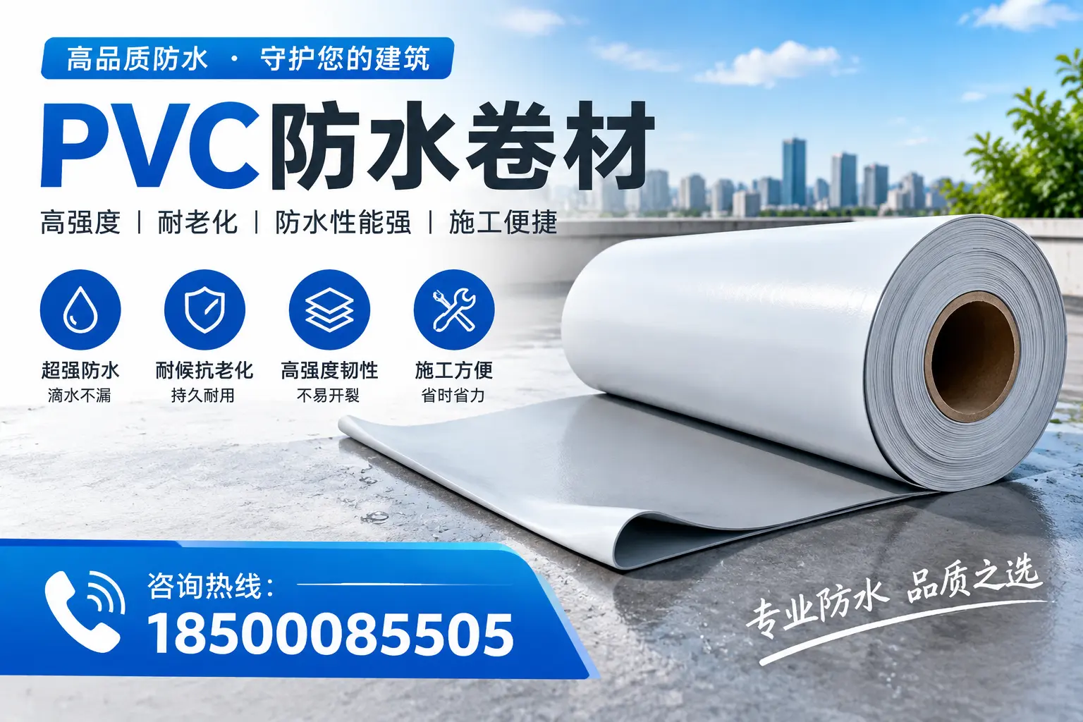 如何评估阳泉的pvc防水卷材质量?